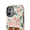 Floral Mom Phone Case with Custom Photo Slots - Perfect Gift for Mother's Day - PC023