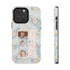 Personalized Tough Phone Case - Best Mom Ever with Floral Design - PC002
