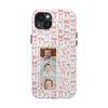 Custom Tough Phone Case - Best Mom Ever with Pink Bows - PC016