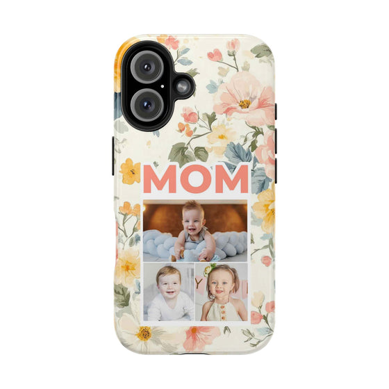 Floral Photo Tough Phone Case for Mom - PC011