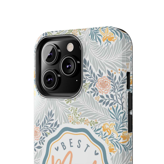 Floral Tough Phone Case for Best Mom Ever - PC004