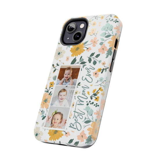 Floral Photo Phone Case - Best Mom Ever - PC010