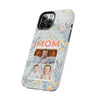 Custom Photo Collage iPhone Case for Mom - Floral Design - PC001