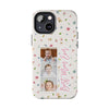 Floral Best Mom Ever Phone Case - Personalizable Tough Cases for Moms - PC028