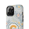 Custom Monogram Phone Cases With Floral Design - PC003