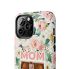 Floral Mom Phone Case with Custom Photo Slots - Perfect Gift for Mother's Day - PC023