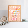 EDITABLE Five Is A Vibe Birthday Welcome Sign G205
