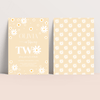 Editable Daisy 2nd Birthday Invitation D108