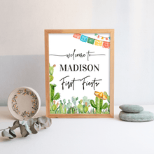  Editable First Fiesta Welcome Sign FT101