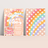 Editable Eight Is A Vibe Birthday Invitation G208