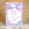 Editable Mermaid Birthday Package M304