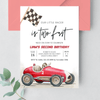 Editable TWO Fast Birthday Invitation R402