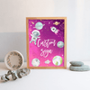 Editable Two The Moon Custom Sign TM02