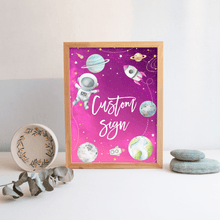  Editable Two The Moon Custom Sign TM02