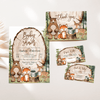 Editable Woodland Baby Shower Set W103