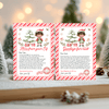 Editable Elf Arrival and Goodbye Letter Printable Kit ELF109