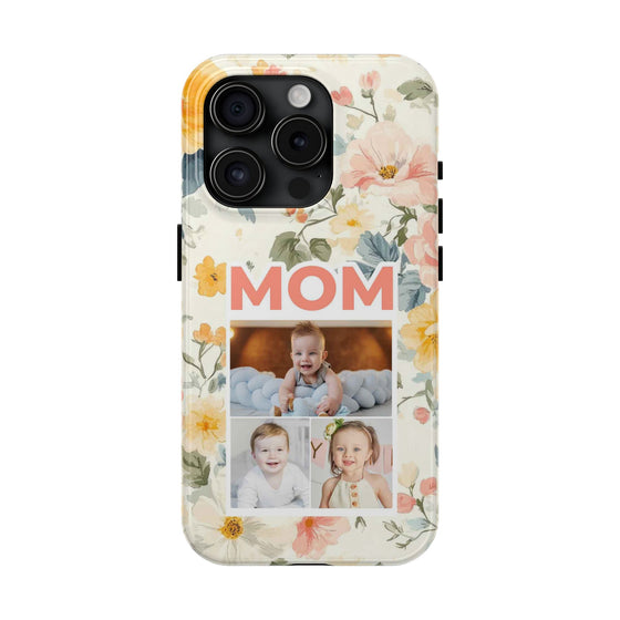 Floral Photo Tough Phone Case for Mom - PC011