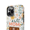 Customized Floral Photo Tough Phone Case for Mom - PC009