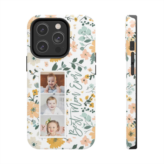 Floral Photo Phone Case - Best Mom Ever - PC010