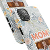 Custom Photo Collage iPhone Case for Mom - Floral Design - PC001