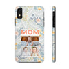 Custom Photo Collage iPhone Case for Mom - Floral Design - PC001