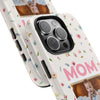 Floral Mom Photo Tough Phone Case - Durable Protection for Loving Mothers - PC027