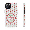 Best Mom Ever Cherry Pattern Tough Phone Case - PC022