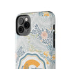 Custom Monogram Phone Cases With Floral Design - PC003