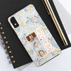 Personalized Tough Phone Case - Best Mom Ever with Floral Design - PC002