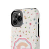 Personalized Floral Tough Phone Case - Custom Name Design - PC030