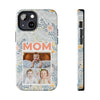 Custom Photo Collage iPhone Case for Mom - Floral Design - PC001