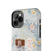 Personalized Tough Phone Case - Best Mom Ever with Floral Design - PC002