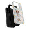 Personalized Tough Phone Case - Best Mom Ever with Floral Design - PC002