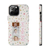 Floral Best Mom Ever Phone Case - Personalizable Tough Cases for Moms - PC028