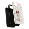 Floral Best Mom Ever Phone Case - Personalizable Tough Cases for Moms - PC028