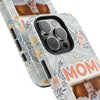 Custom Photo Collage iPhone Case for Mom - Floral Design - PC001