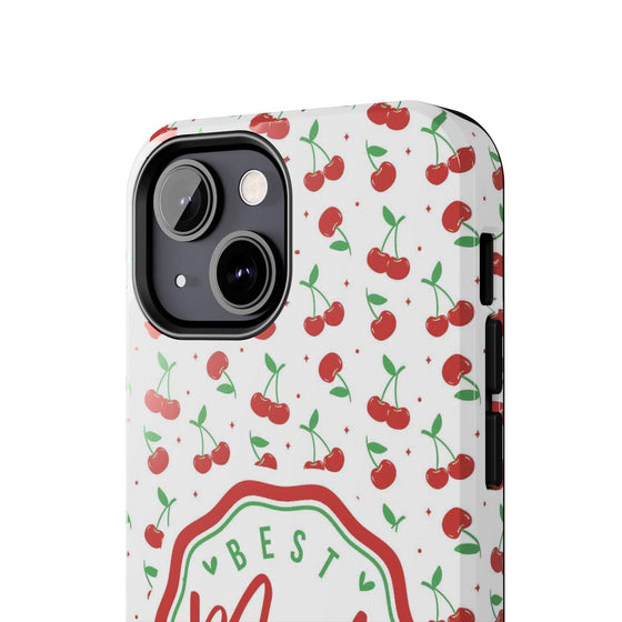 Best Mom Ever Cherry Pattern Tough Phone Case - PC022