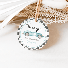  Editable Two Fast Birthday Favor Tag  R101