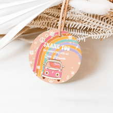  EDITABLE Five Is A Vibe Birthday Favor Tag G205