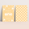 Editable Daisy First Birthday Invitation D109
