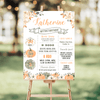 Editable Our Little Pumpkin Birthday Milestone Poster PB001