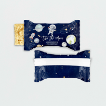  Editable Two The Moon Rice Treat Wrappers TM01