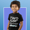 Two Fast Brother Birthday Toddler Jersey R102