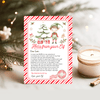 Editable Elf Arrival Letter ELF105