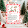 Editable Elf Arrival Letter ELF105