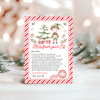 Editable Elf Arrival Letter ELF105