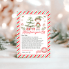 Editable Elf Arrival Letter ELF106