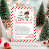 Editable Elf Arrival Letter ELF110