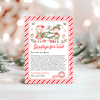 Editable Elf Goodbye Letter ELF201