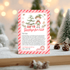 Editable Elf Goodbye Letter ELF205